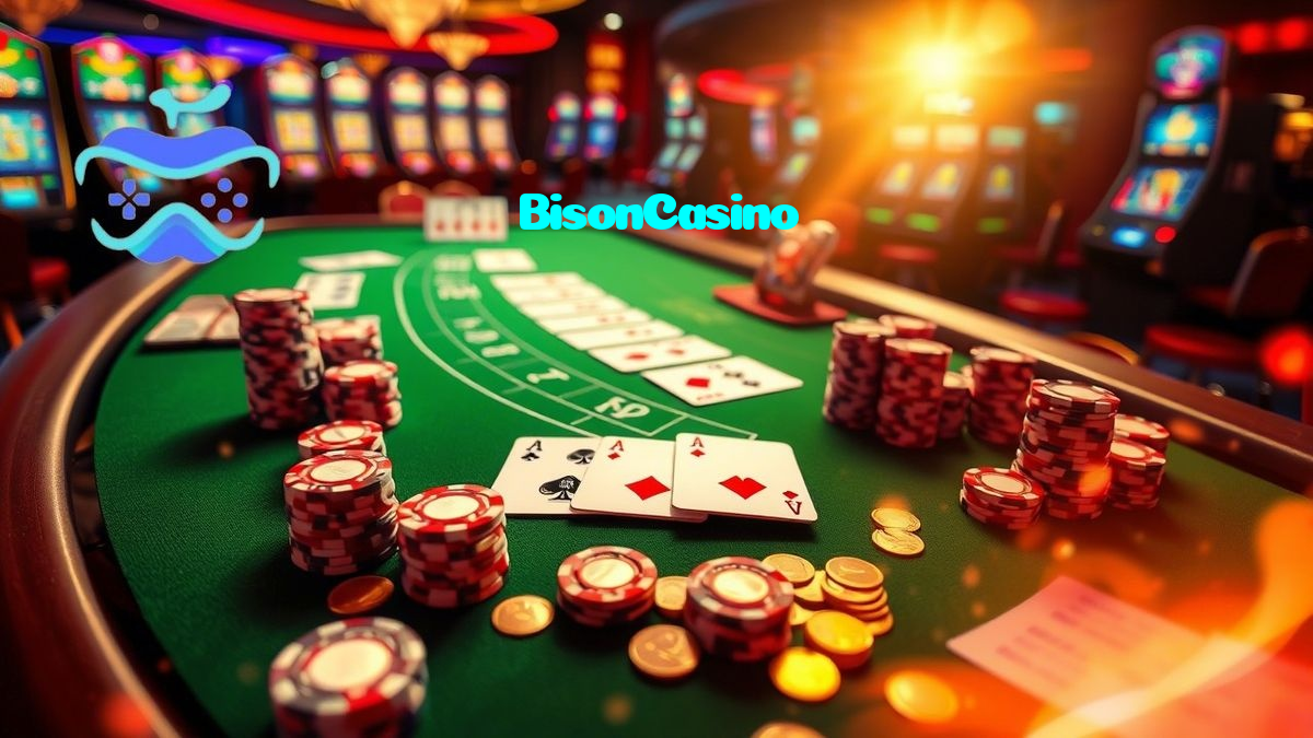 BisonCasino casino presented on mobile device in Pakistan with slots and live games