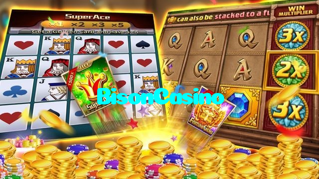 BisonCasino casino presented on mobile device in Pakistan with slots and live games